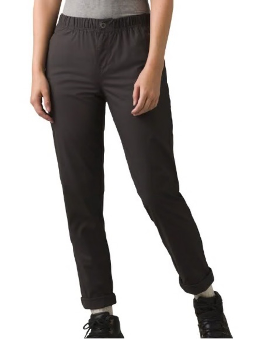 Prana Women 22W Charcoal Ripstop Outdoor Hiking Double Peak All-Around Pant NWT